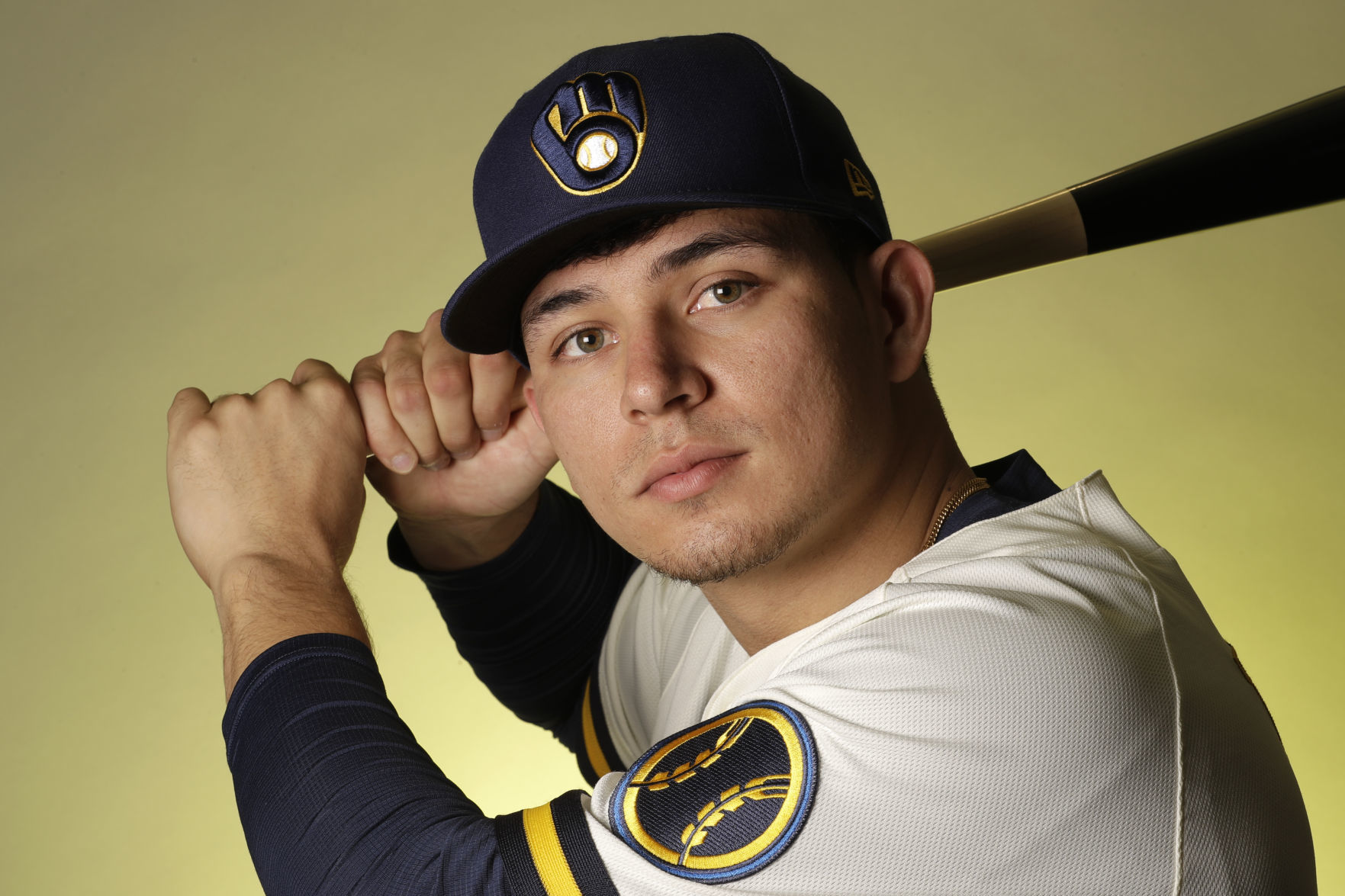 Luis Urias Brewers Spring Training